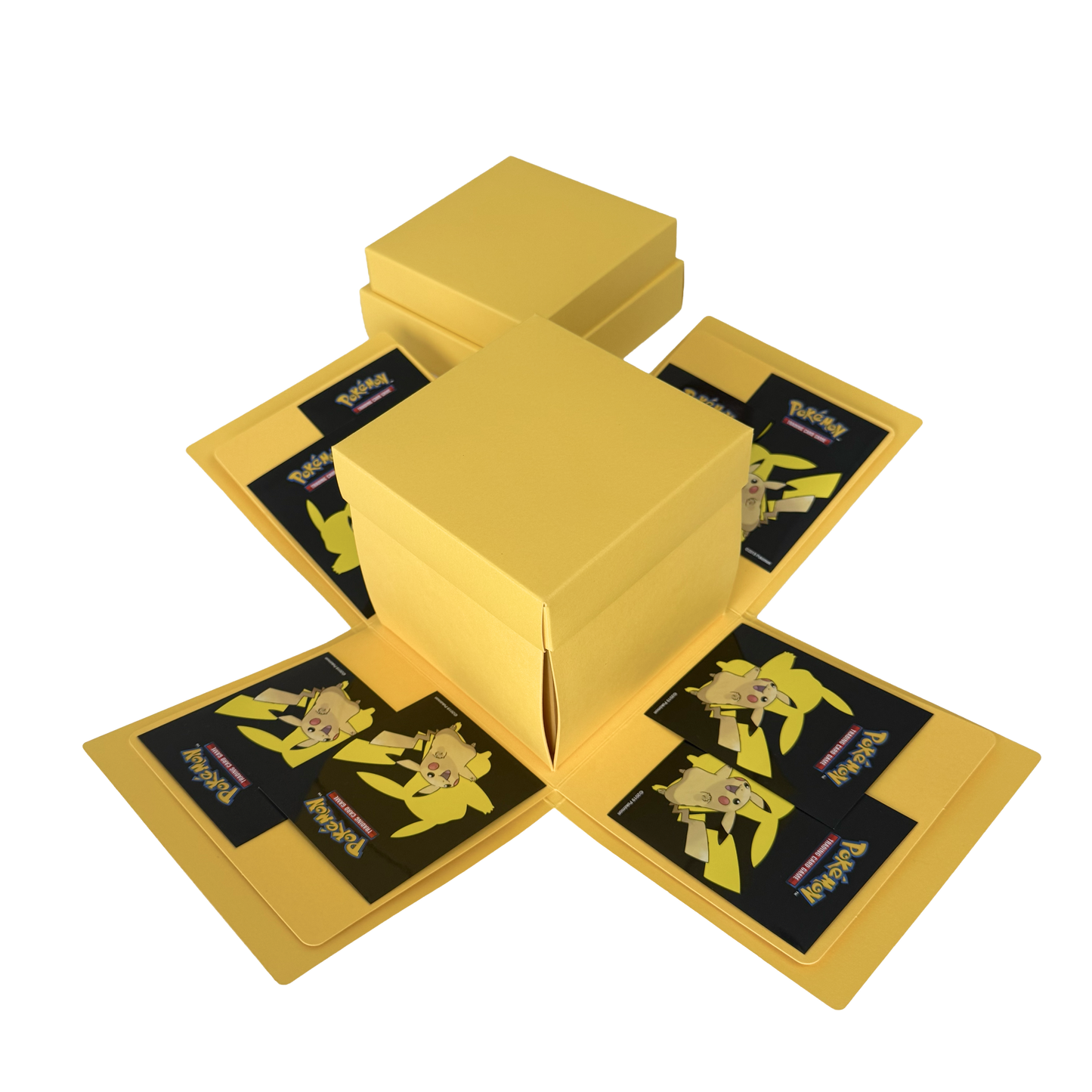 Pokemon Surprise Box – Explosion Gift Box with Cards, Treats, Poke Ball & Figure