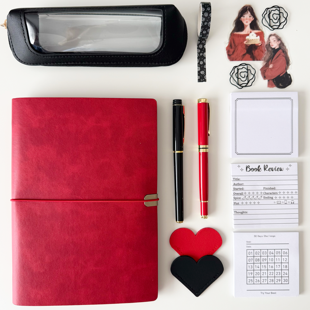 Premium Red & Black — Bold & Empowering ❤️ 🖤