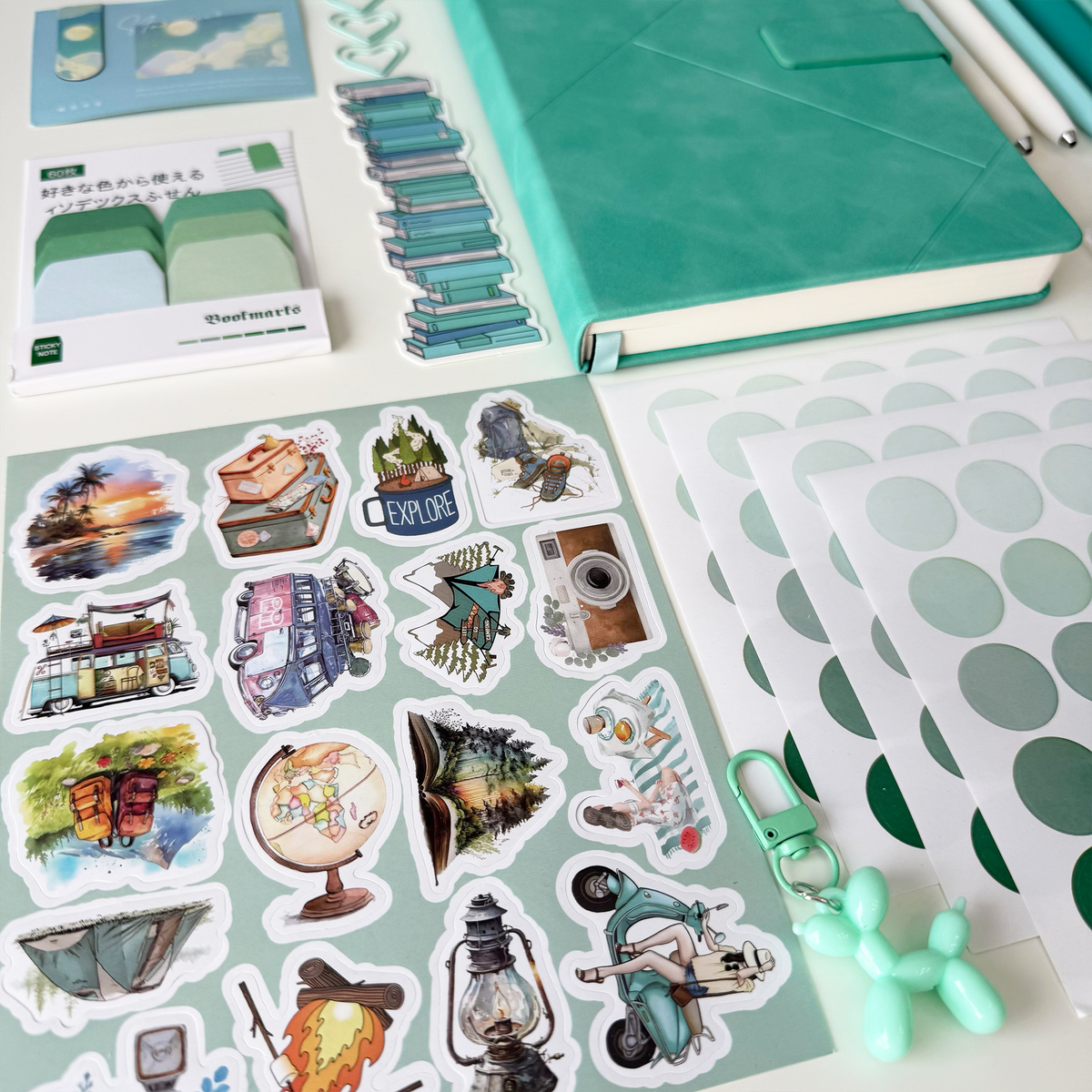 Mint Bookish Bundle - Fresh & Calm