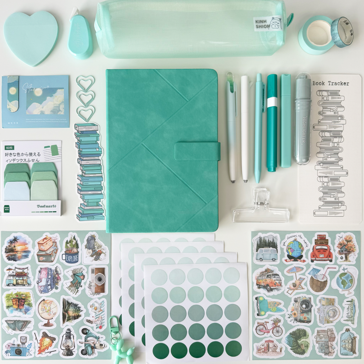 Mint Bookish Bundle - Fresh & Calm