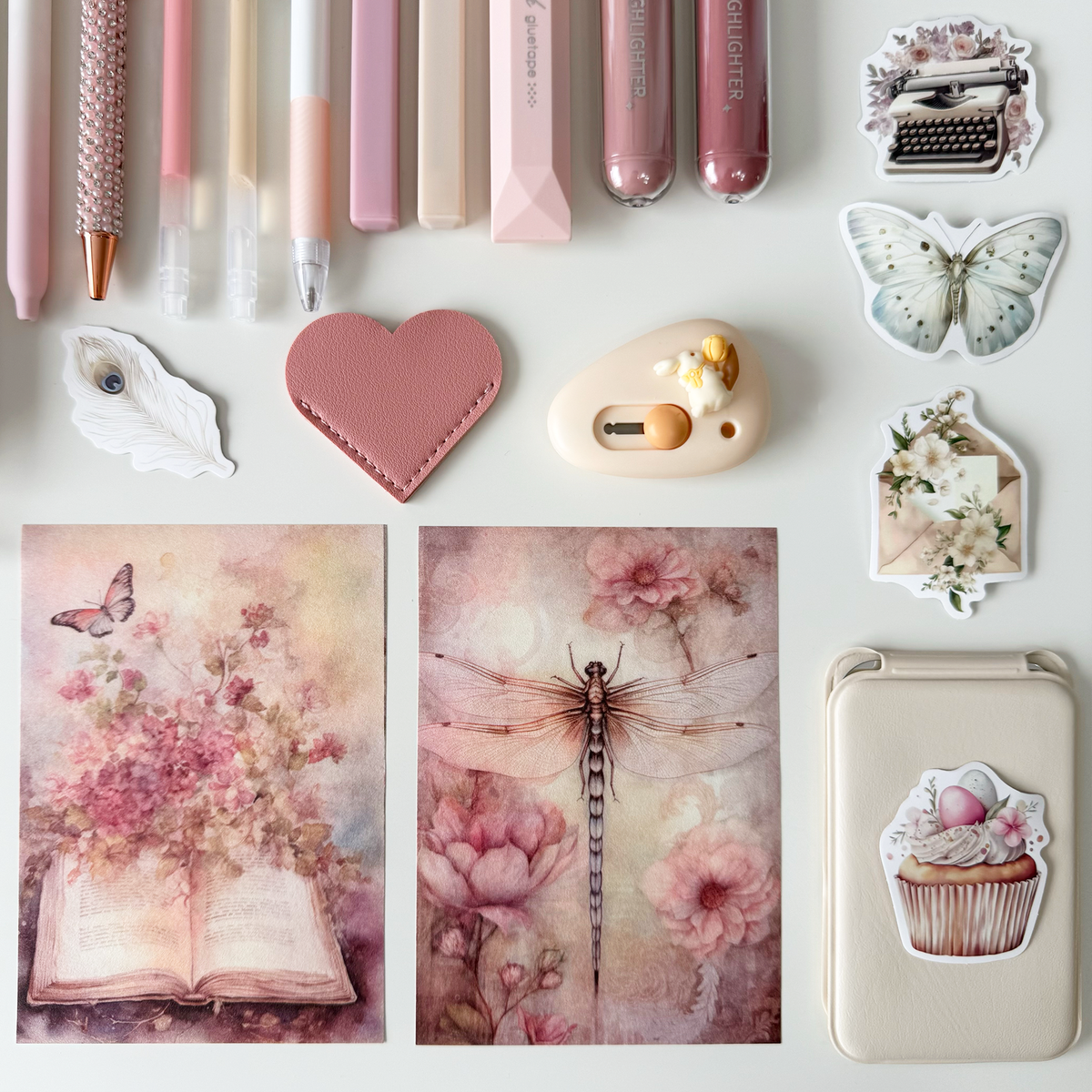 Blush Cream Stationery Bundle – Beautiful & Refind