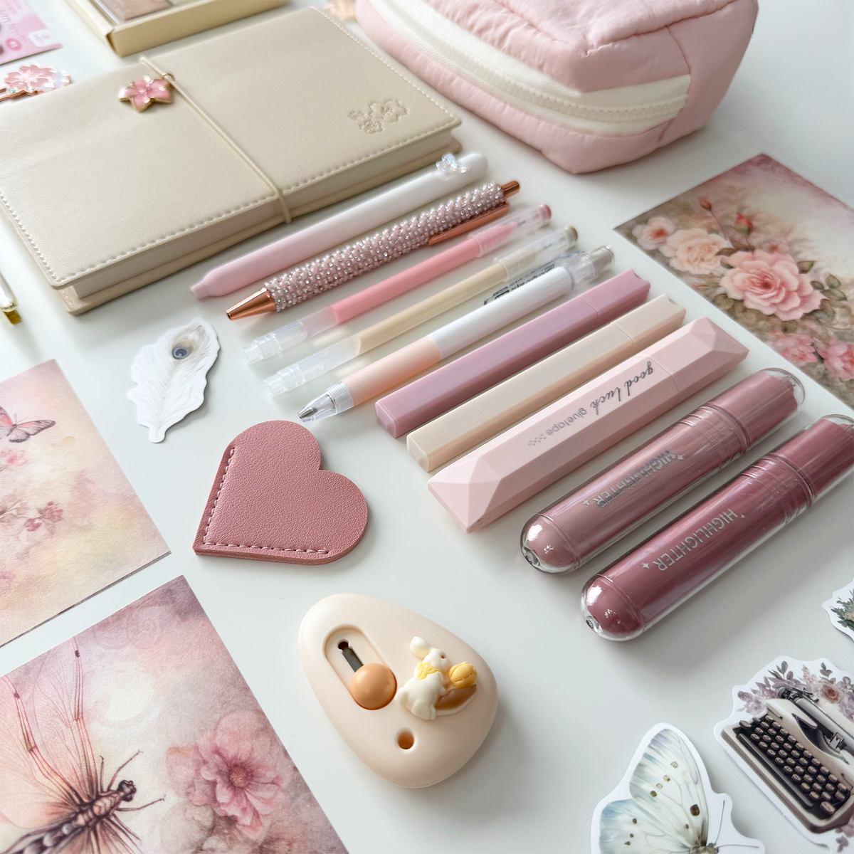 Blush Cream Stationery Bundle – Beautiful & Refind
