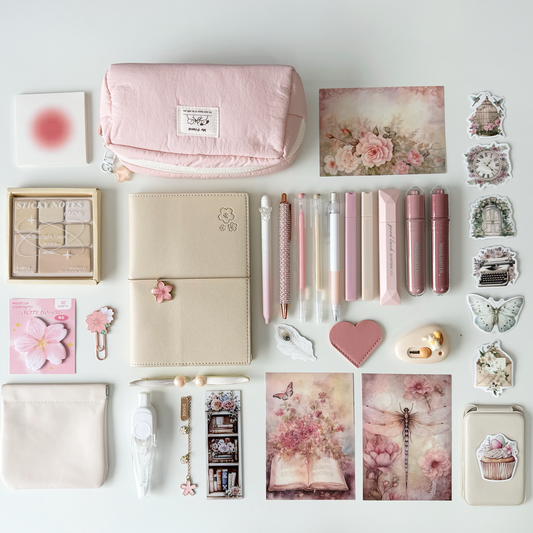 Blush Cream Stationery Bundle – Beautiful & Refind