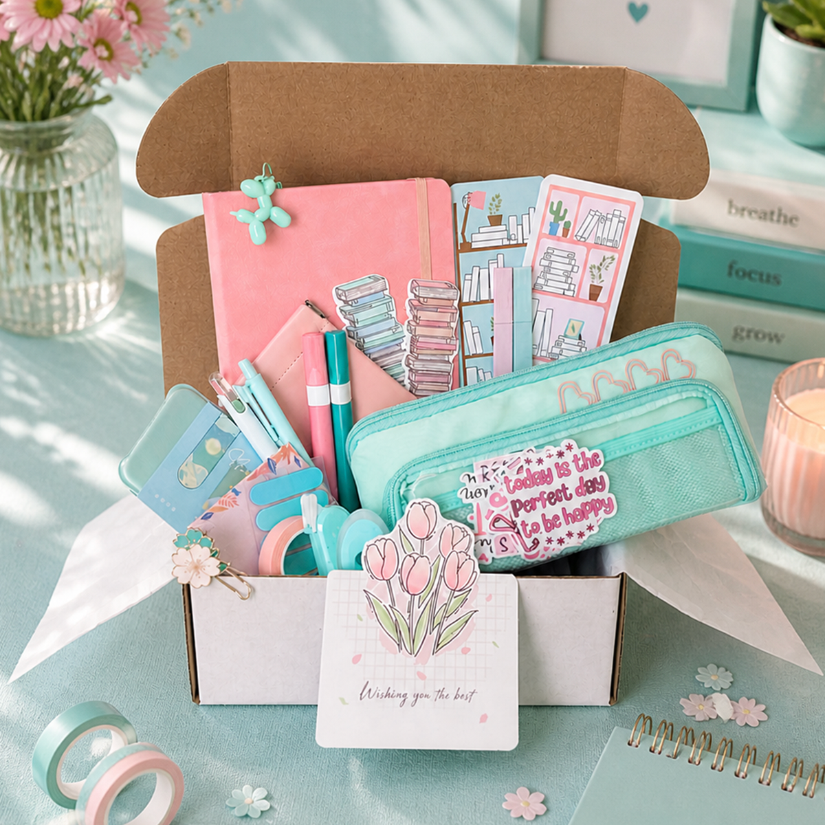 Gentle Teal Combo Bundle – Calm & Uplifting